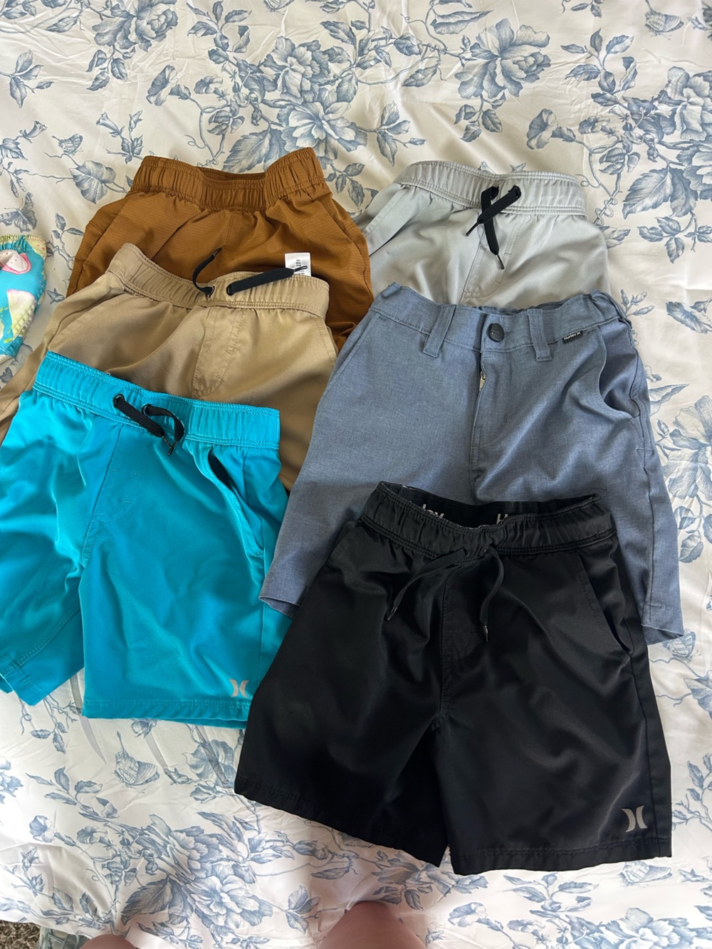 Hurley Boys' Multi-Color Shorts Bundle